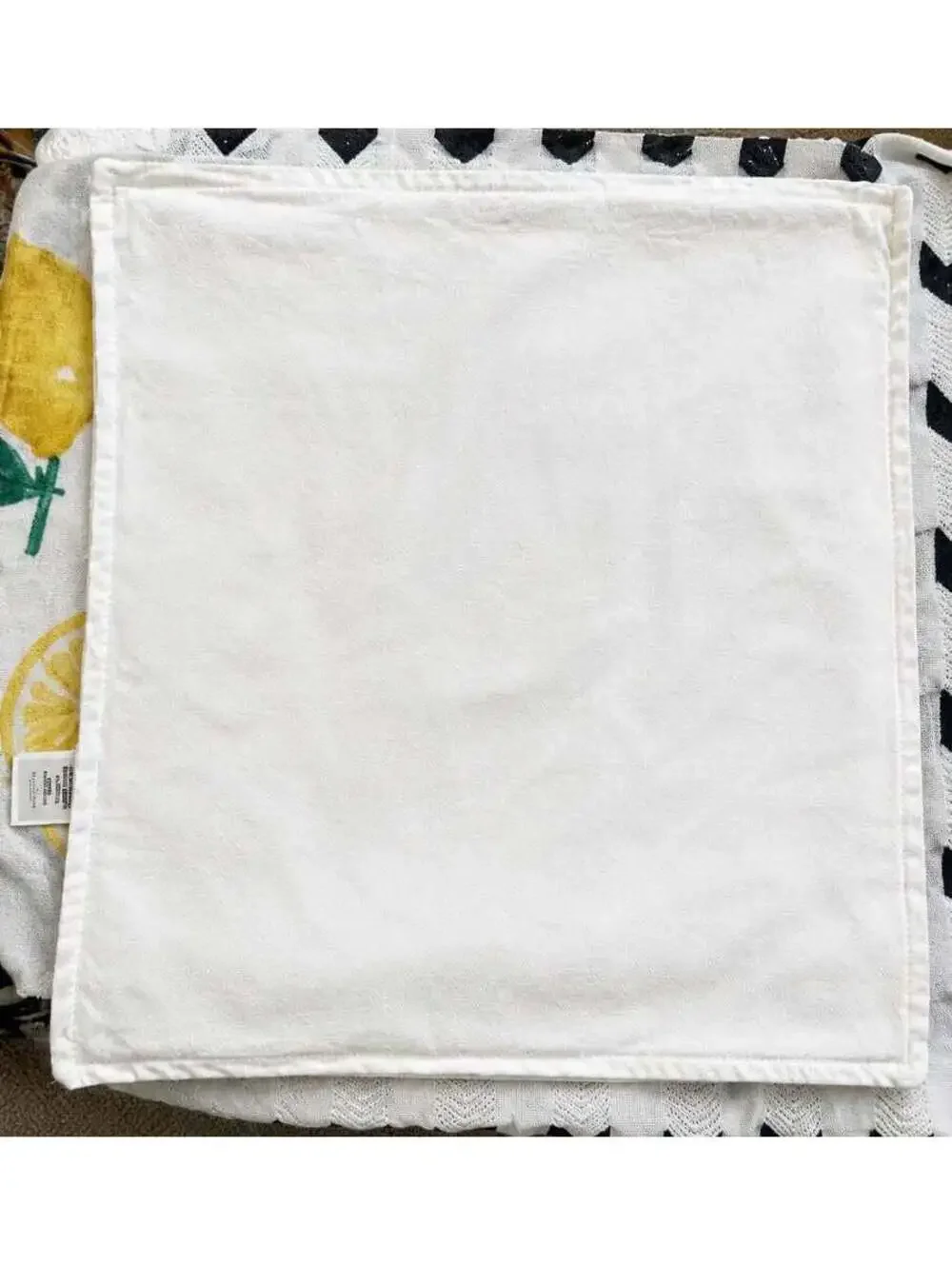 20”x22” White Pillow Cover
